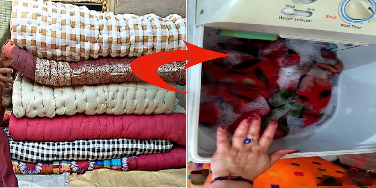 رضائی اور کمبل نکال لئے ہیں تو جانیئے ان کو دھونے کا آسان طریقہ جو ہر عورت کی مشکل آسان کرے
