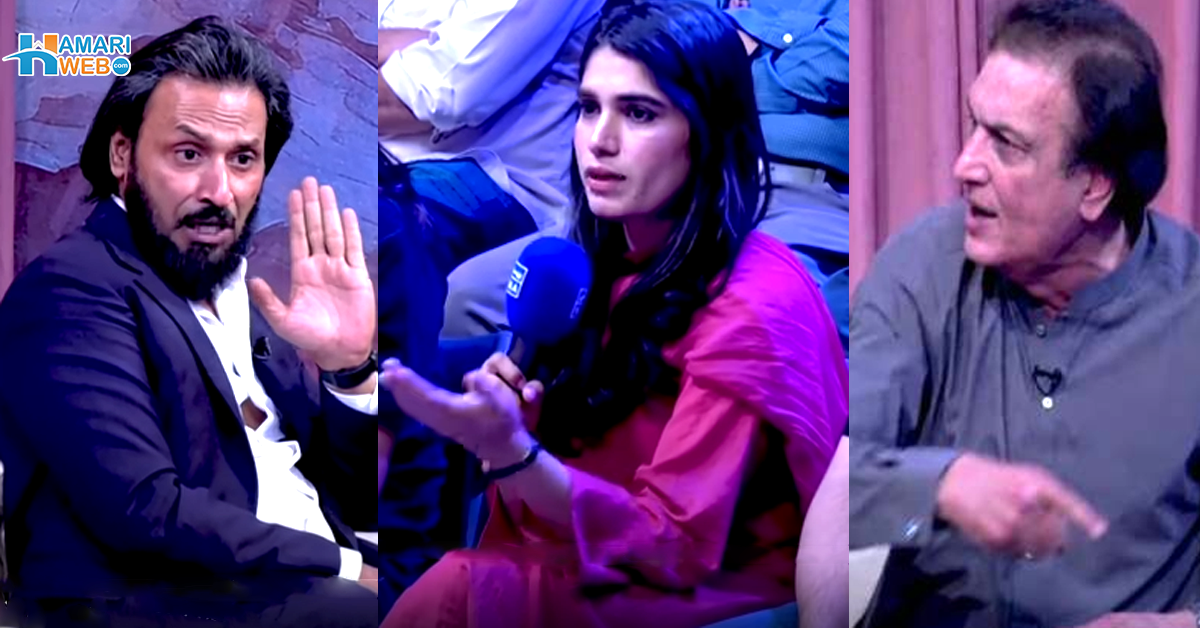 معافی مانگتا ہوں کہ یہ بچی جاہل ہے۔۔ ساحل عدیم نے سوال کرنے پر لڑکی سے سخت الفاظ کیوں استعمال کیے؟ ویڈیو دیکھیں