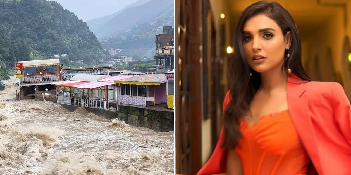 تم جیسوں کی وجہ سے سب پر عزاب آیا ہے، مشہور ماڈل آمنہ الیاس نے ایسا کیا کر دیا کہ لوگوں نے ان کو عزاب کا سبب قرار دے دیا