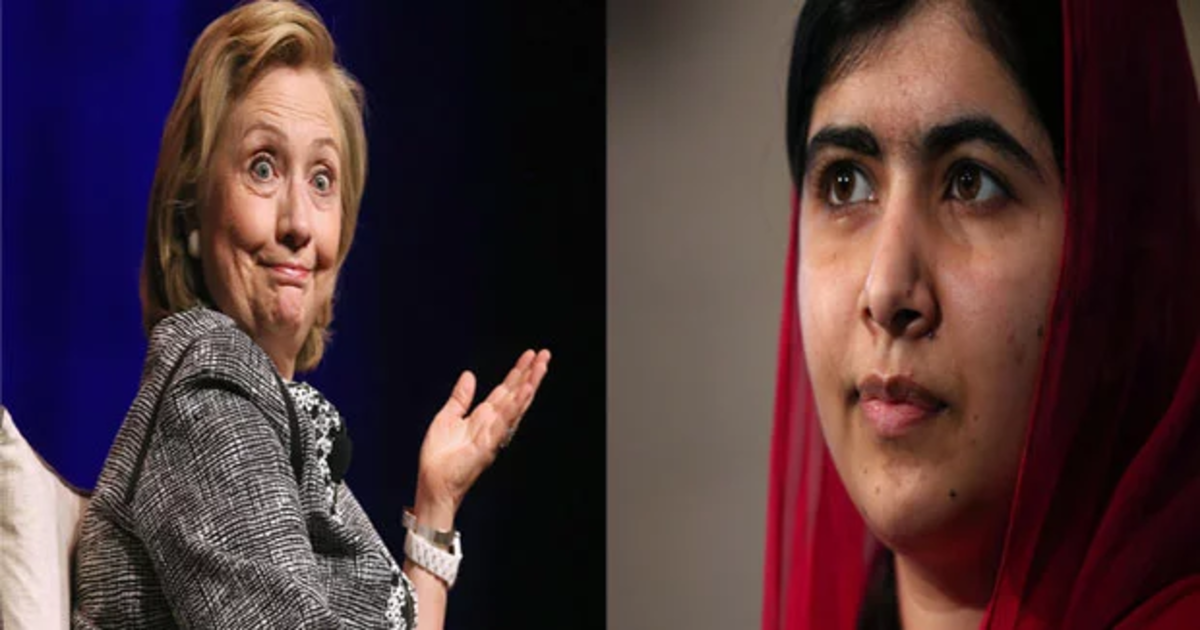 امریکی وزیر خارجہ ہیلری کلنٹن کا ملالہ یوسف زئی کیلئے نیک تمناؤں کا اظہار