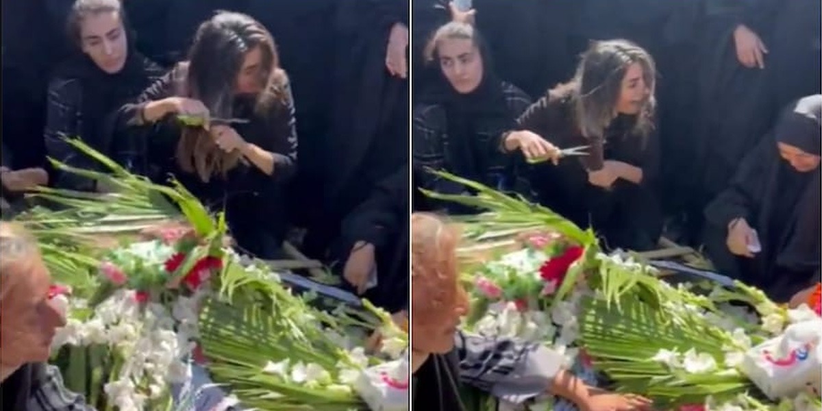 بہن نے بھائی کے جنازے پر اپنے بال کاٹ دیے ۔۔ کیا یہ بھی کوئی روایت ہے؟