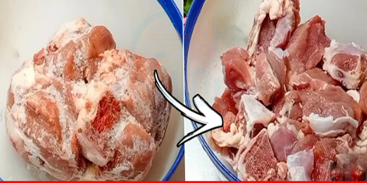 گوشت کو گلانے کے لیے دھوتے وقت اس میں ایسا کیا ڈالیں کہ وہ مکھن کی طرح نرم و ملائم بنے؟